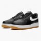 Nike Air Force 1 07 Sort Hvid Gum CI0057 002 Dame/Herre