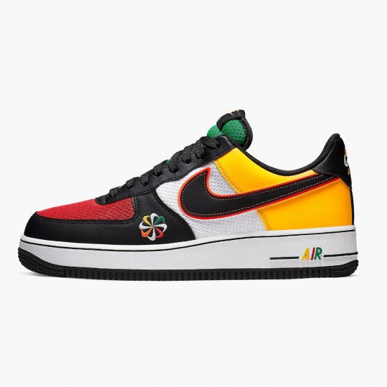 Nike Air Force 1 07 LV8 Sunburst CK9282 100 Dame/Herre