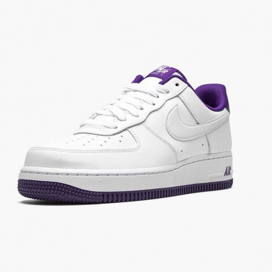 Nike Air Force 1 07 Voltage Lilla CJ1380 100 Dame/Herre