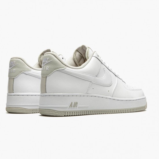 Nike Air Force 1 07 Hvid Light Bone CJ1380 101 Dame/Herre