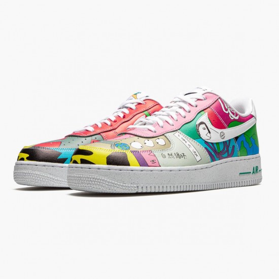 Nike Air Force 1 Flyleather Ruohan Wang CZ3990 900 Dame/Herre