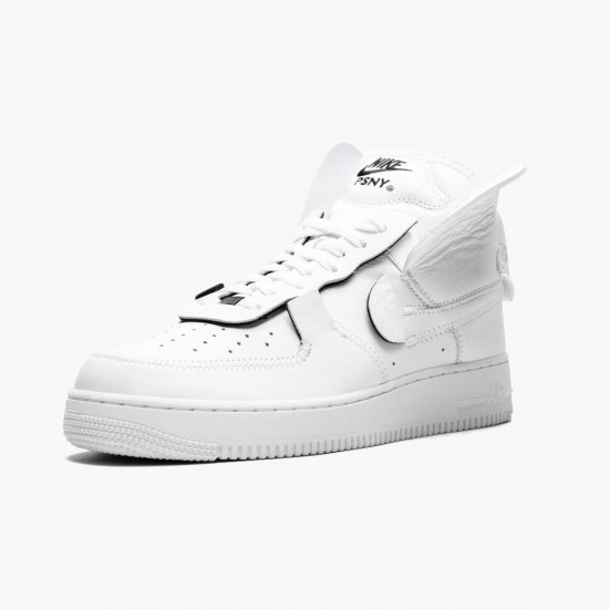 Nike Air Force 1 High PSNY Hvid AO9292 101 Dame/Herre