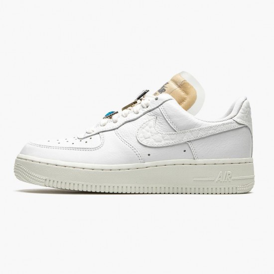 Nike Air Force 1 Low 07 LX Bling CZ8101 100 Dame/Herre