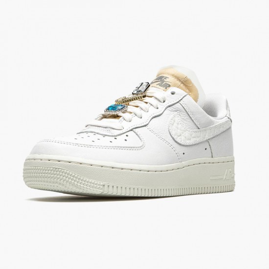 Nike Air Force 1 Low 07 LX Bling CZ8101 100 Dame/Herre