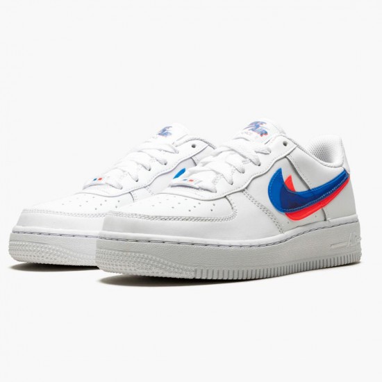 Nike Air Force 1 Low 3D Glasses BV2551 100 Dame/Herre