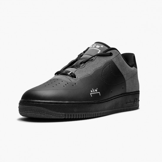 Nike Air Force 1 Low A Cold Wall Sort BQ6924 001 Dame/Herre