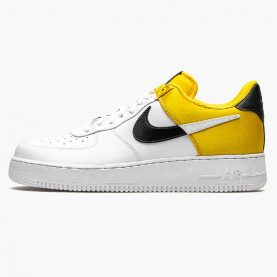 Nike Air Force 1 Low Amarillo Satin BQ4420 700 Dame/Herre