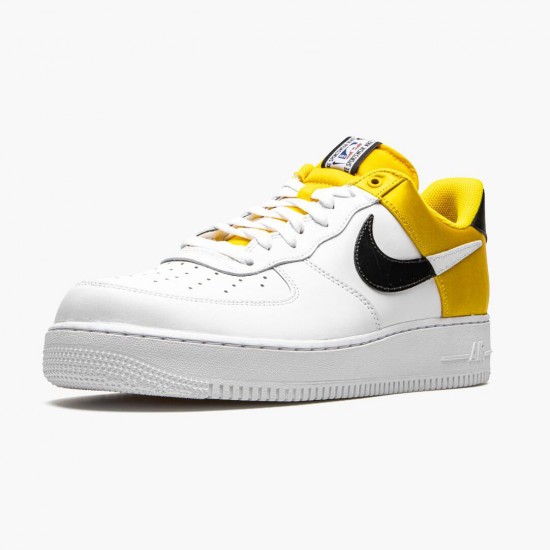 Nike Air Force 1 Low Amarillo Satin BQ4420 700 Dame/Herre