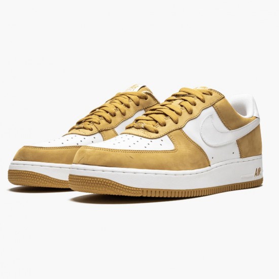 Nike Air Force 1 Low Barcode Wheat 306353 911 Dame/Herre