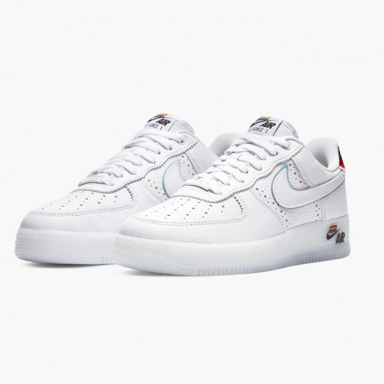 Nike Air Force 1 Low Be True CV0258 100 Dame/Herre