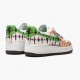 Nike Air Force 1 Low Sort Tie Dye CW1267 101 Dame/Herre