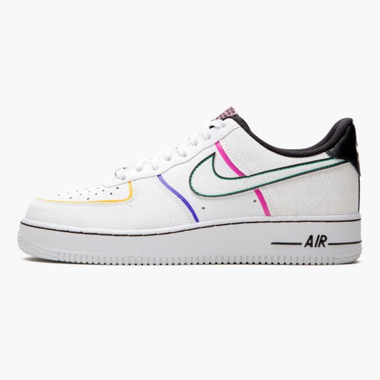 Nike Air Force 1 Low Day of the Dead CT1138 100 Dame/Herre