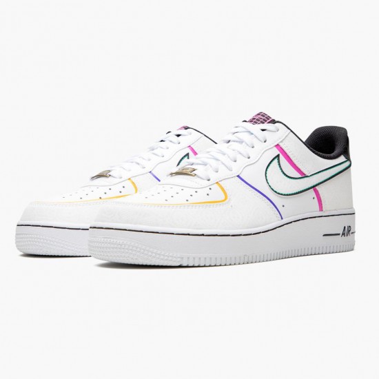 Nike Air Force 1 Low Day of the Dead CT1138 100 Dame/Herre