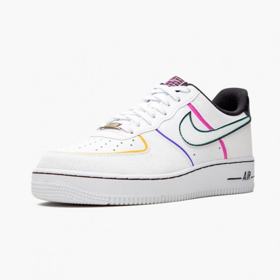 Nike Air Force 1 Low Day of the Dead CT1138 100 Dame/Herre