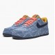 Nike Air Force 1 Low Exclusive Denim CV0670 447 Dame/Herre