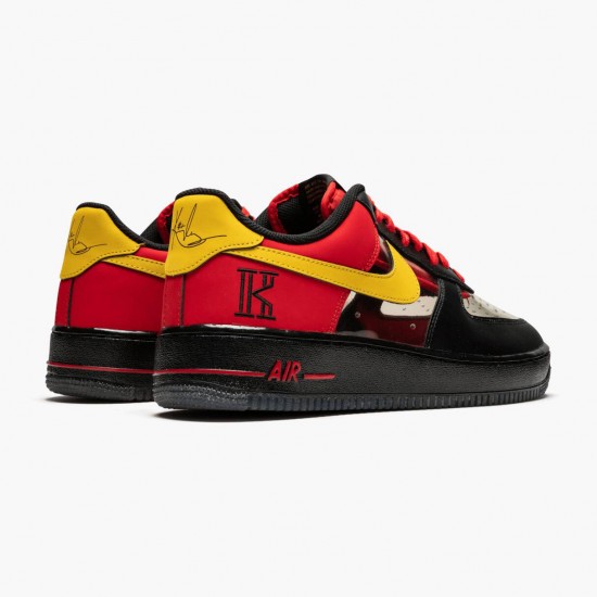 Nike Air Force 1 Low Kyrie Irving Sort Rød 687843 001 Dame/Herre