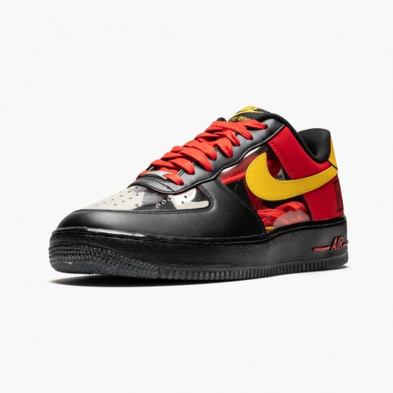 Nike Air Force 1 Low Kyrie Irving Sort Rød 687843 001 Dame/Herre