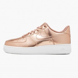 Nike Air Force 1 Low Metallic Bronze CQ6566 900 Dame/Herre