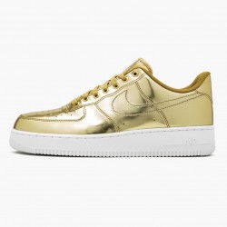 Nike Air Force 1 Low Metallic Guld CQ6566 700 Dame/Herre