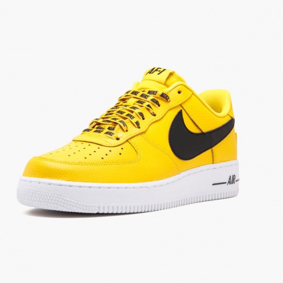 Nike Air Force 1 Low NBA Amarillo 823511 701 Dame/Herre