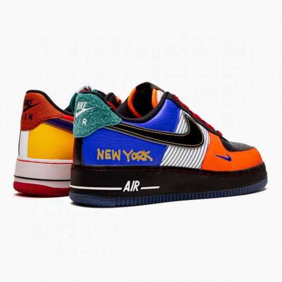 Nike Air Force 1 Low NYC City of Athletes CT3610 100 Dame/Herre