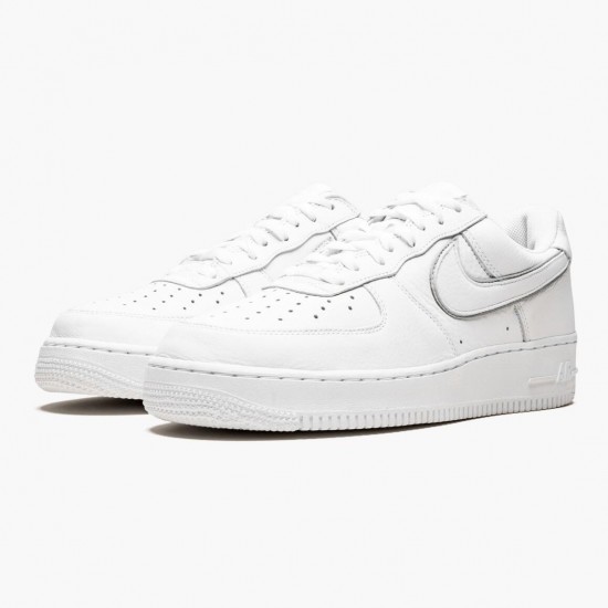 Nike Air Force 1 Low NikeConnect NYC AO2457 100 Dame/Herre