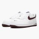 Nike Air Force 1 Low Obsidian Hvid University Rød CJ8731 100 Dame/Herre