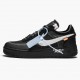 Nike Air Force 1 Low Off Hvid Sort Hvid AO4606 001 Herre