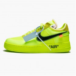 Nike Air Force 1 Low Off Hvid Volt AO4606 700 Dame/Herre