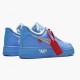 Nike Air Force 1 Low Off-Hvid MCA University Blå CI1173 400 Dame/Herre