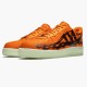 Nike Air Force 1 Low Orange Skeleton CU8067 800 Dame/Herre