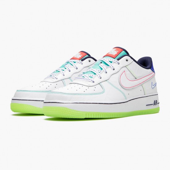 Nike Air Force 1 Low Outside the Lines CV2421 100 Dame/Herre