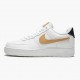 Nike Air Force 1 Low Removable Swoosh Pack Hvid Vachetta Tan CT2253 100 Dame/Herre