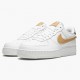 Nike Air Force 1 Low Removable Swoosh Pack Hvid Vachetta Tan CT2253 100 Dame/Herre