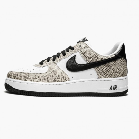 Nike Air Force 1 Low Retro Cocoa Snake 845053 104 Dame/Herre