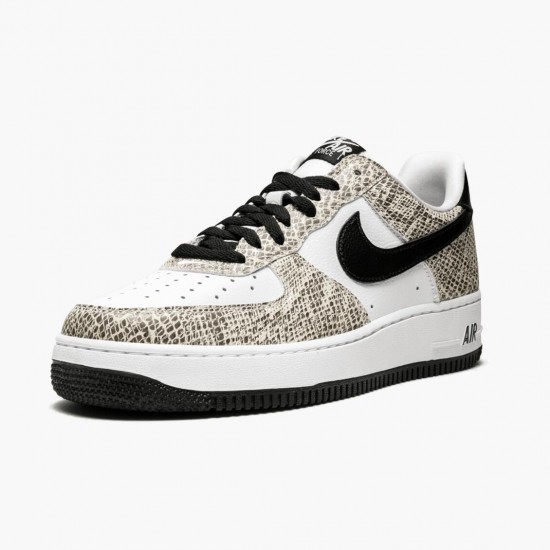 Nike Air Force 1 Low Retro Cocoa Snake 845053 104 Dame/Herre