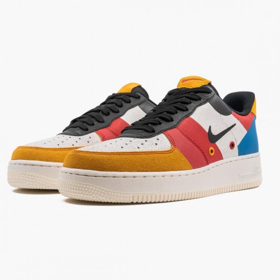 Nike Air Force 1 Low Sail Amber Rise CI0065 101 Herre