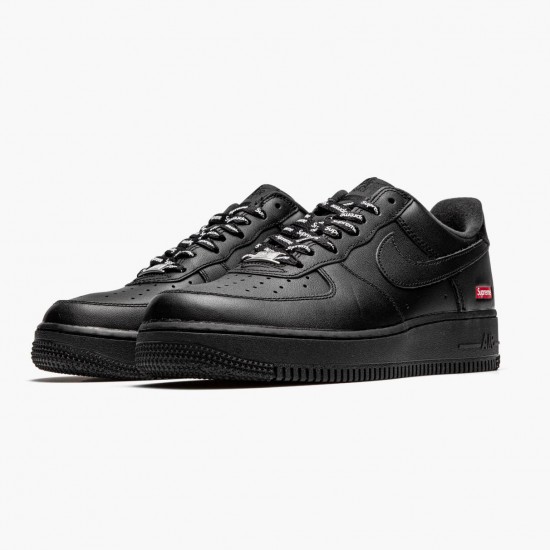 Nike Air Force 1 Low Supreme Sort CU9225 001 Herre