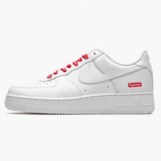 Nike Air Force 1 Low Supreme Hvid CU9225 100 Dame/Herre