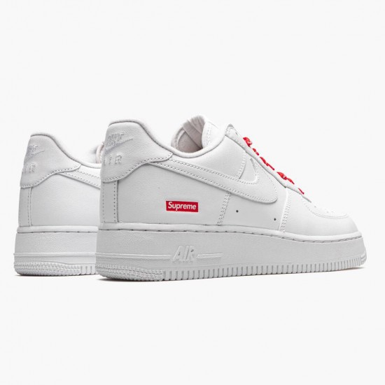 Nike Air Force 1 Low Supreme Hvid CU9225 100 Dame/Herre