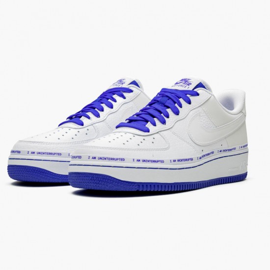 Nike Air Force 1 Low Uninterrupted More Than an Athlete CQ0494 100 Dame/Herre