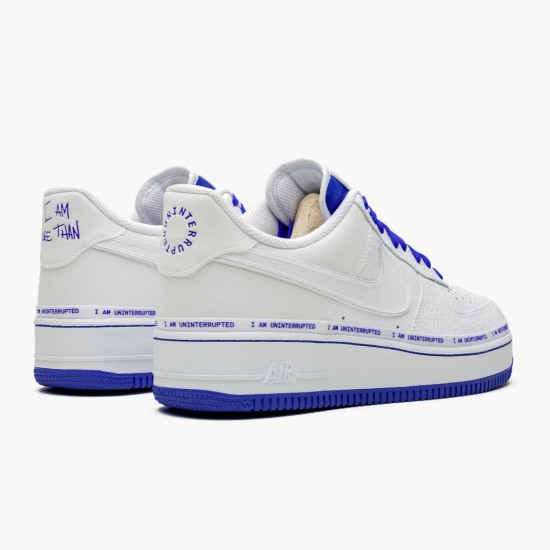 Nike Air Force 1 Low Uninterrupted More Than an Athlete CQ0494 100 Dame/Herre