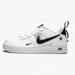 Nike Air Force 1 Low Utility Hvid Sort AR1708 100 Dame/Herre