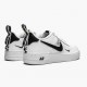 Nike Air Force 1 Low Utility Hvid Sort AR1708 100 Dame/Herre