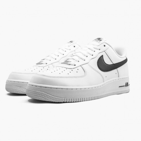 Nike Air Force 1 Low Hvid Sort CJ0952 100 Dame/Herre