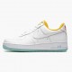 Nike Air Force 1 Low Hvid Dark Sulfur CZ8132 100 Dame/Herre