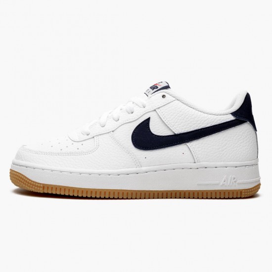 Nike Air Force 1 Low Hvid Obsidian CI1759 100 Dame/Herre