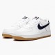 Nike Air Force 1 Low Hvid Obsidian CI1759 100 Dame/Herre