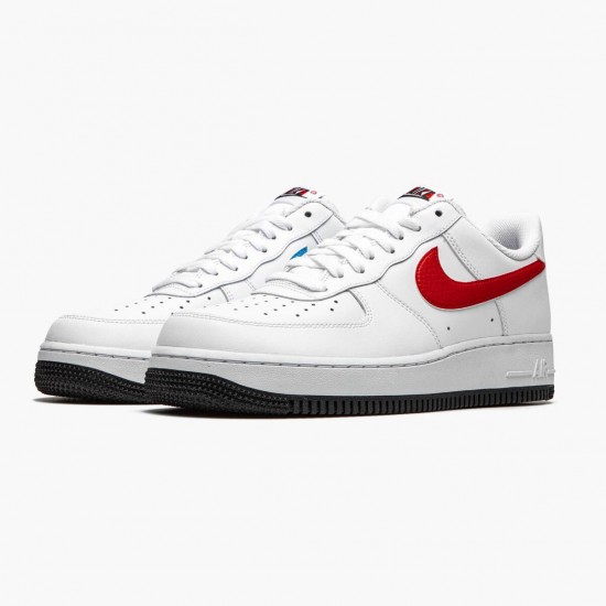 Nike Air Force 1 Low Hvid Rød Blå CT2816 100 Dame/Herre