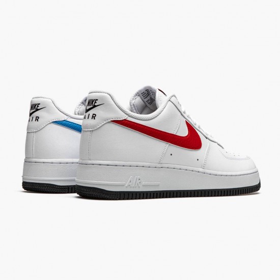 Nike Air Force 1 Low Hvid Rød Blå CT2816 100 Dame/Herre